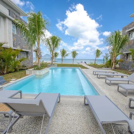 L'Escale 3 Bedrooms Sea View And Beachfront Suite By Dream Escapes Tamarin Exterior photo